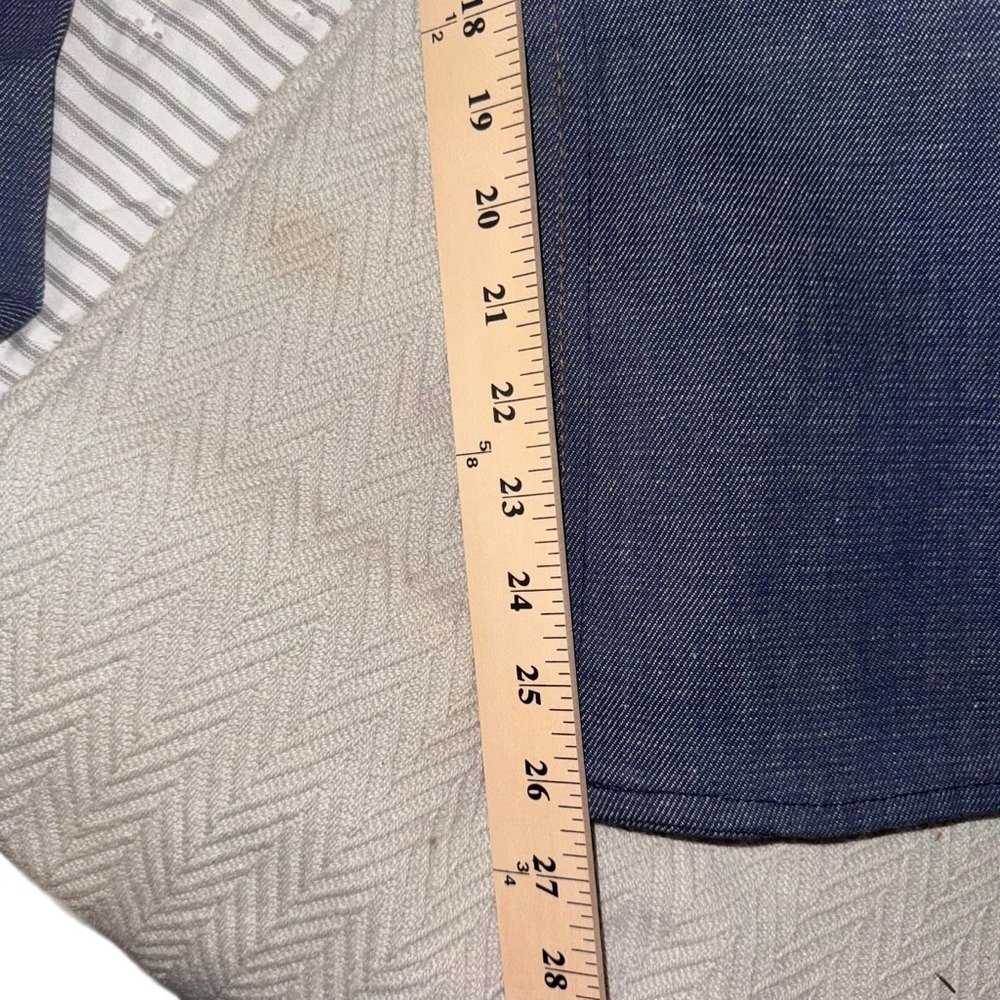 Vintage 70's Levi's Bell Bottom Jeans new deadstock Sz 24 Raw Denim USA - Picture 6 of 8